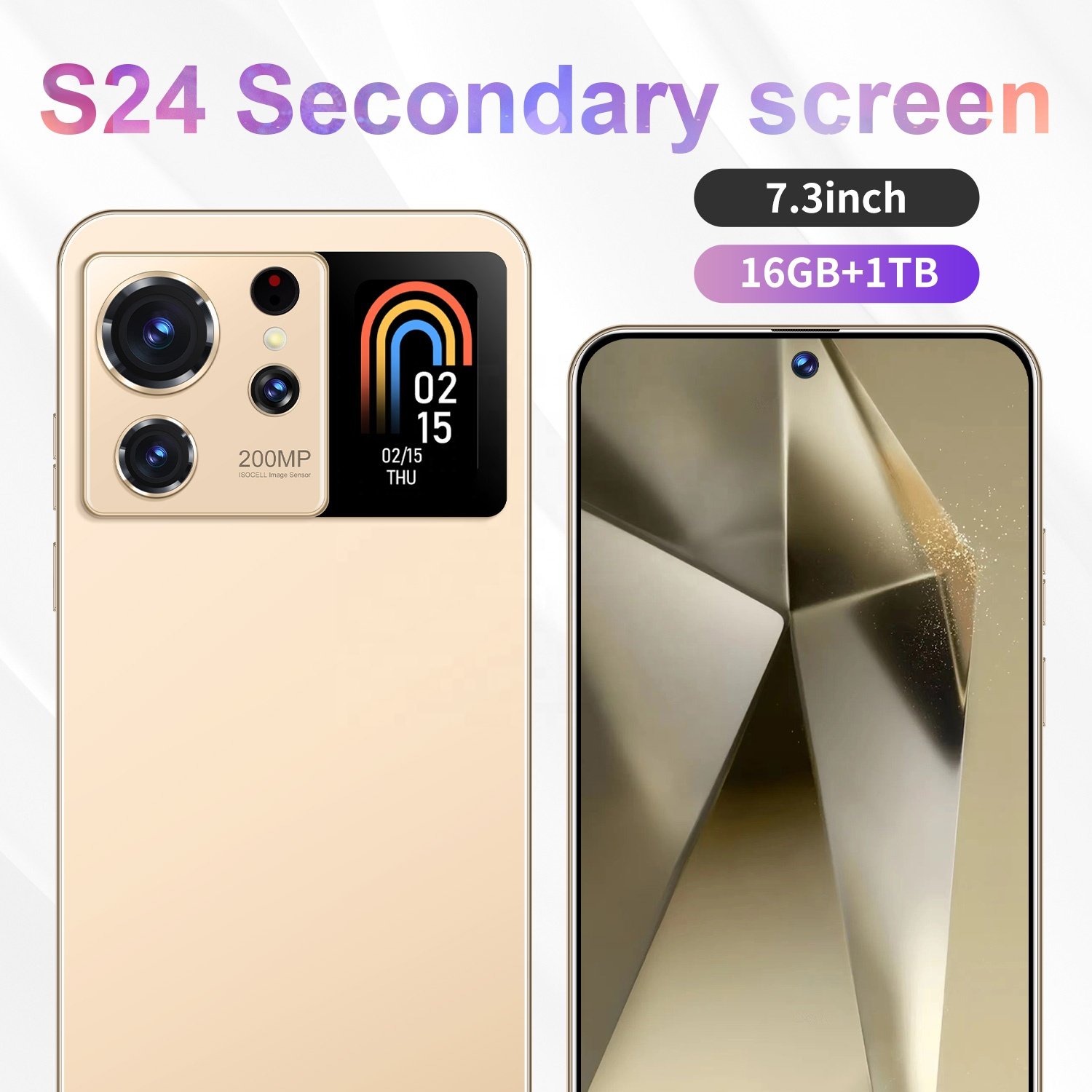 S24 Ultra Smartphone 4G&5G 6.7 inch Unlocked Unlock 16GB+1TB Mobile Phones Android 13 72+108MP Cellphone